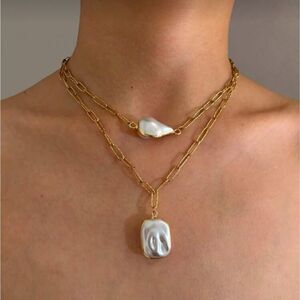 Pearl necklace Q988